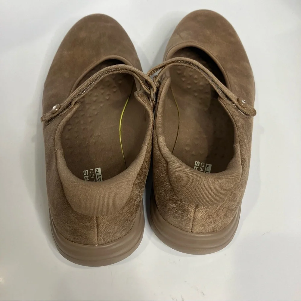 Skechers on‎ the go mary Jane Shoes tan brown women’s size 8.5 comfort shoes